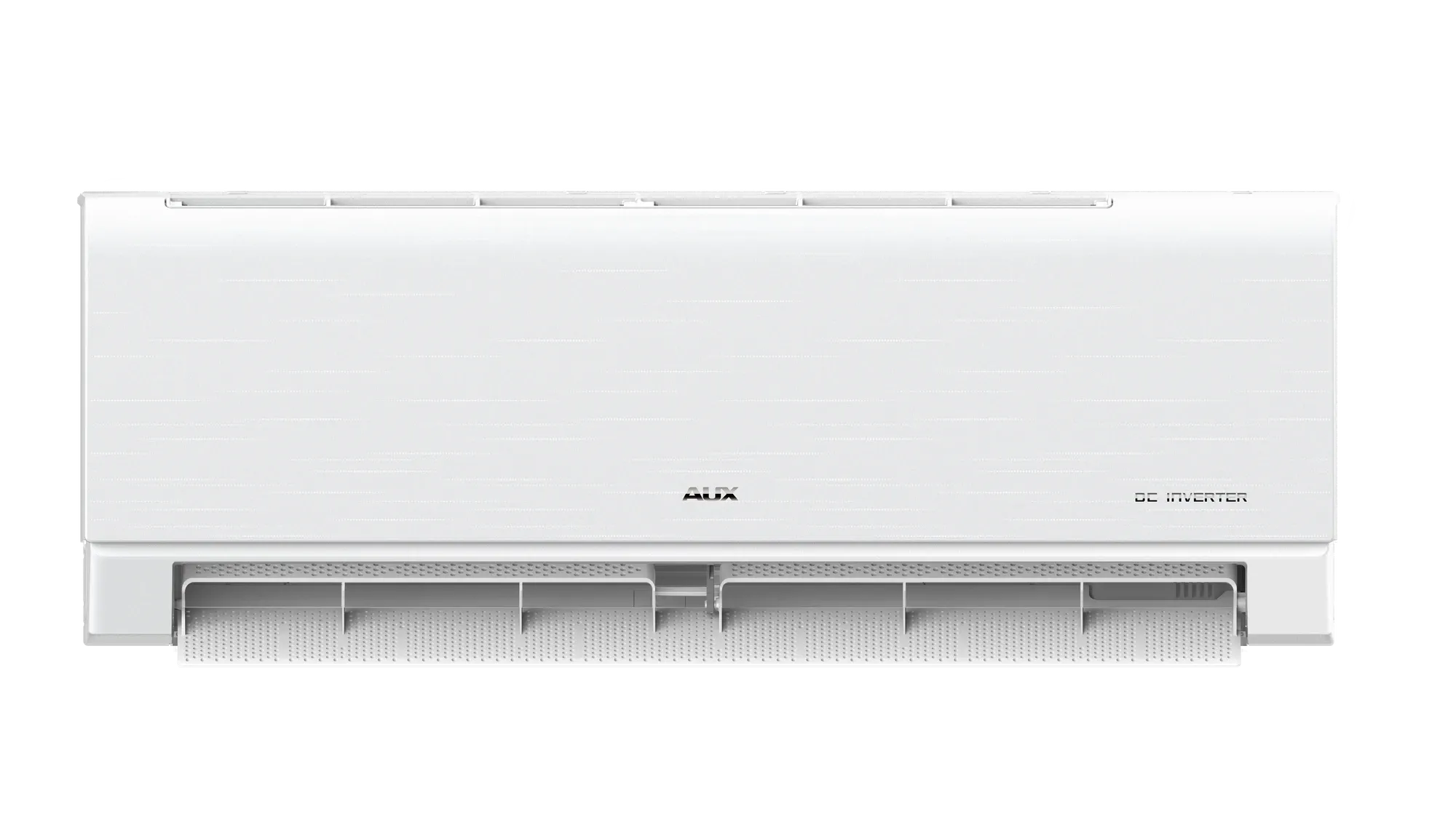 AUX CA-Smart indoor unit, front view with the louvre open