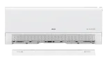 AUX CA-Smart indoor unit, front view with the lower panel removed