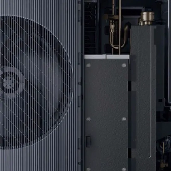 AUX R290 monobloc heat pump: low level noise