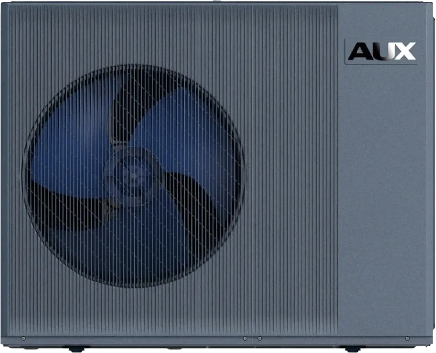 AUX R290 monobloc heat pump, front view
